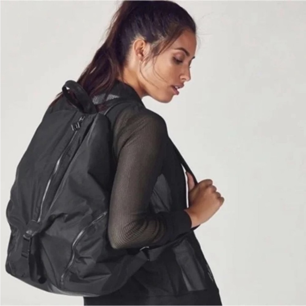 Fabletics Row black backpack